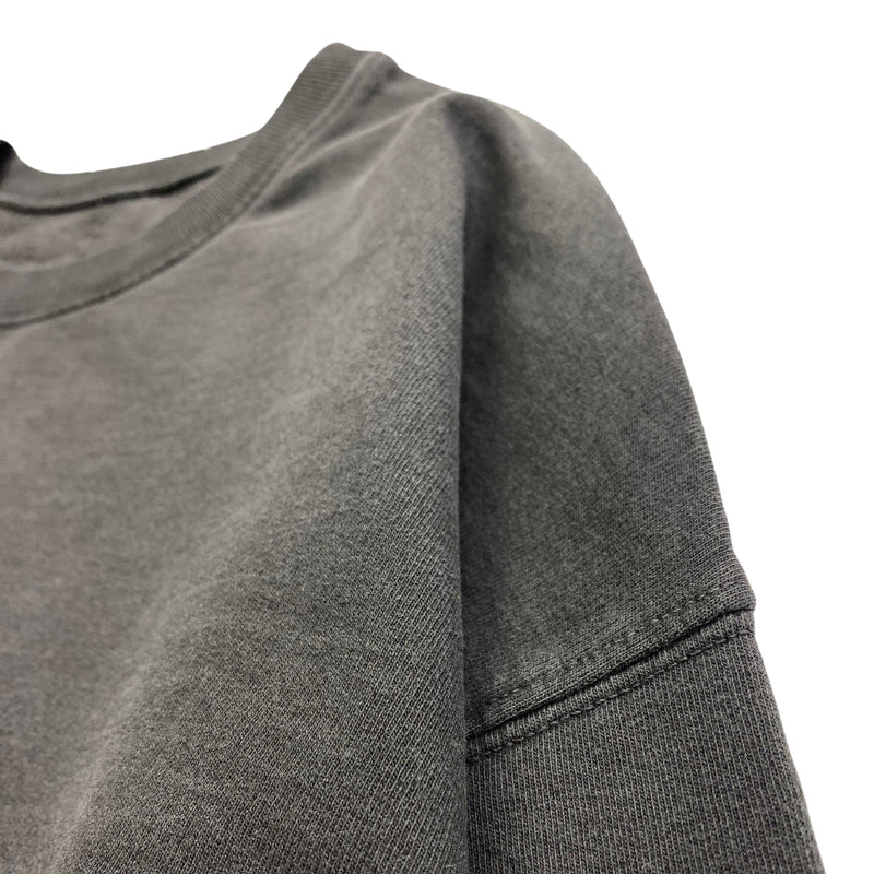 women's drop shoulder crewneck