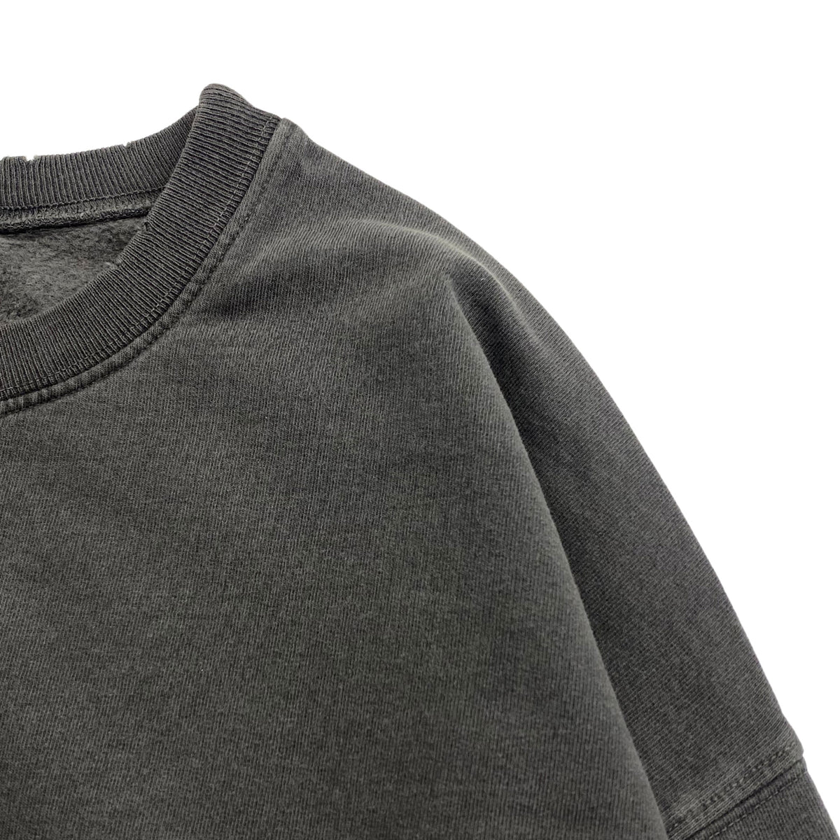 100% Cotton drop shoulders crewneck