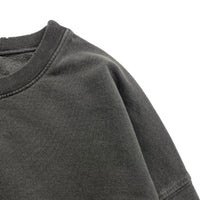 100% Cotton drop shoulders crewneck